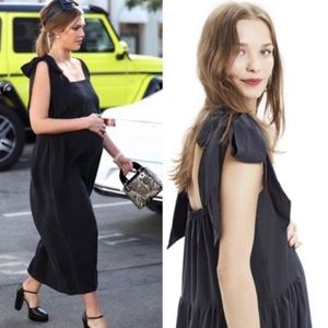 Hatch maternity the Kate bow strap dress